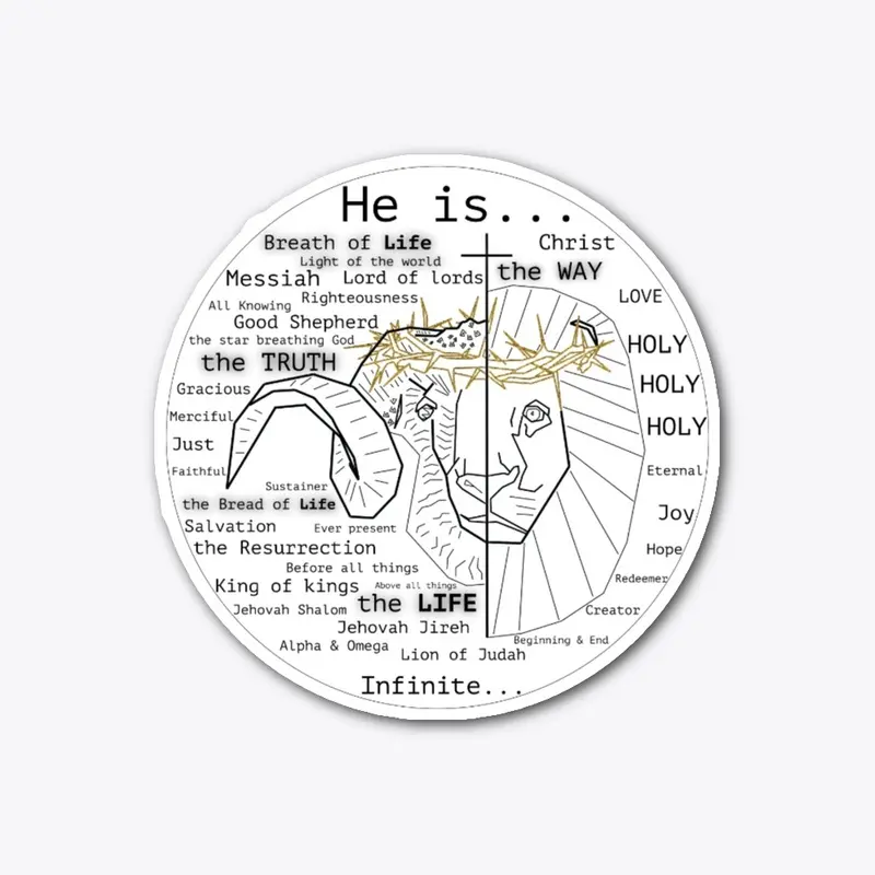 He is... Sticker