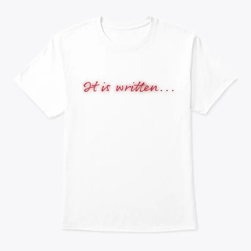 It is written... Gal 2:20 Tee (Light)